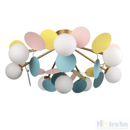 Люстра Loft IT Matisse 10008/8C Mult, раздел каталога Люстры с плафонами интернет-магазина Ночи Нет