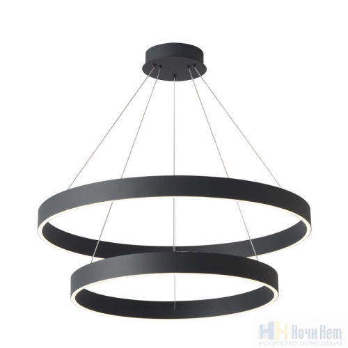 Люстра Crystal Lux TRON SP123W LED BLACK 4040/302, раздел каталога Светодиодные люстры интернет-магазина Ночи Нет