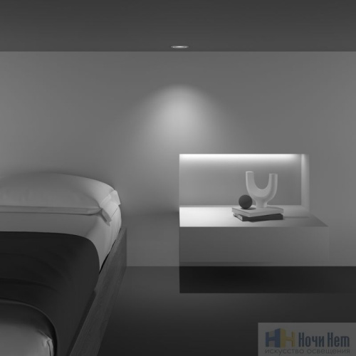 Встраиваемый светильник Maytoni Yin DL031-L12W4K-W, раздел каталога Светодиодные точечные светильники интернет-магазина Ночи Нет