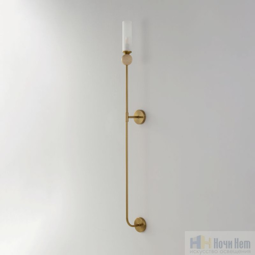 Бра Crystal Lux SIMPLY AP1.2 BRASS 4080/401.2, раздел каталога Бра с плафоном интернет-магазина Ночи Нет