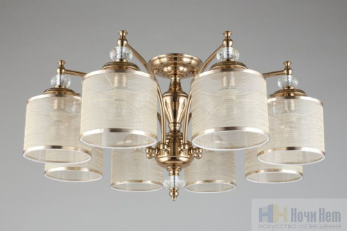 Люстра Aployt Agata APL.720.07.08, раздел каталога Люстры с абажурами интернет-магазина Ночи Нет