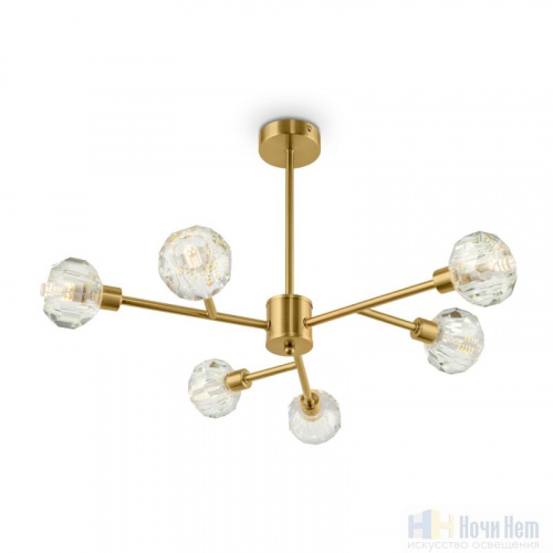 Люстра Freya Grace FR5114PL-06BZ, раздел каталога Люстры с плафонами интернет-магазина Ночи Нет