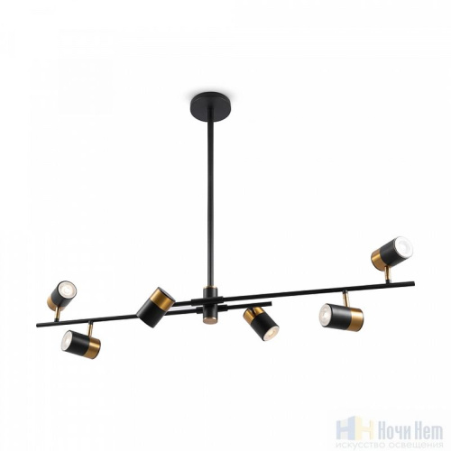 Люстра Freya Enzo FR5201PL-06B, раздел каталога Люстры с плафонами интернет-магазина Ночи Нет