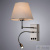Бра Arte Lamp Elba A2581AP-2CC, количество ламп - 1, площадь освещения - кв.м Бра Arte Lamp Elba A2581AP-2CC, раздел каталога Бра с абажуром интернет-магазина Ночи Нет