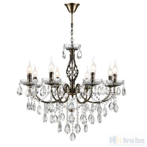 Люстра Lumion Linn 8190/8, раздел каталога Хрустальные люстры интернет-магазина Ночи Нет