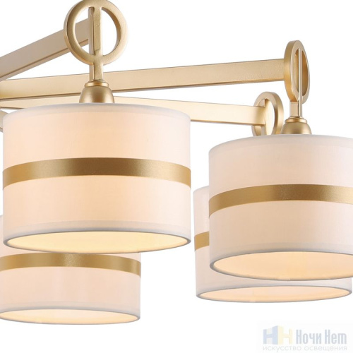 Люстра Favourite Mateo 2634-8P, раздел каталога Люстры с абажурами интернет-магазина Ночи Нет