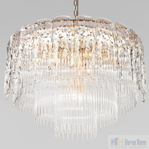 Люстра LOFT IT Florida 10298/800 French gold, раздел каталога Стеклянные люстры интернет-магазина Ночи Нет