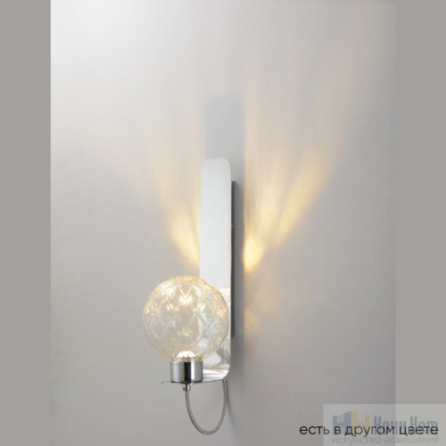 Бра Crystal Lux BELLA AP1 CHROME 0241/401, раздел каталога Бра с плафоном интернет-магазина Ночи Нет