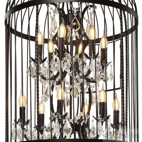 Люстра Loft IT Vintage Birdcage LOFT1891/12, раздел каталога Хрустальные люстры интернет-магазина Ночи Нет