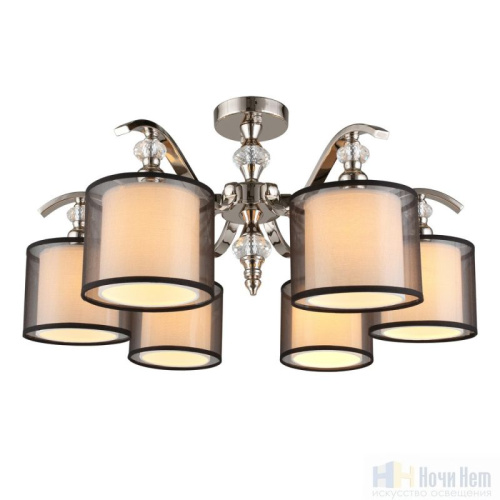 Люстра Aployt Floret APL.703.17.06, раздел каталога Люстры с абажурами интернет-магазина Ночи Нет