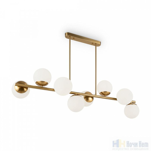 Люстра Freya Zing FR5199PL-08BS, раздел каталога Люстры с плафонами интернет-магазина Ночи Нет