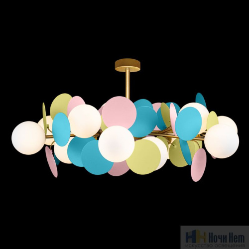 Люстра Loft IT Matisse 10008/12 mult, раздел каталога Люстры с плафонами интернет-магазина Ночи Нет