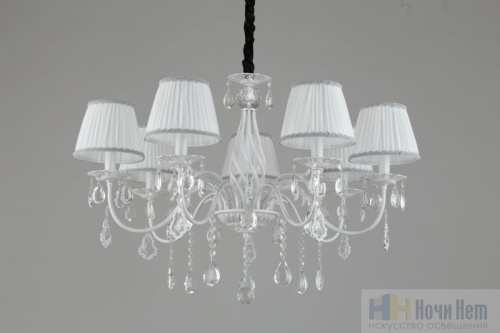 Люстра подвесная Omnilux Cremona OML-60813-07, раздел каталога Люстры с абажурами интернет-магазина Ночи Нет