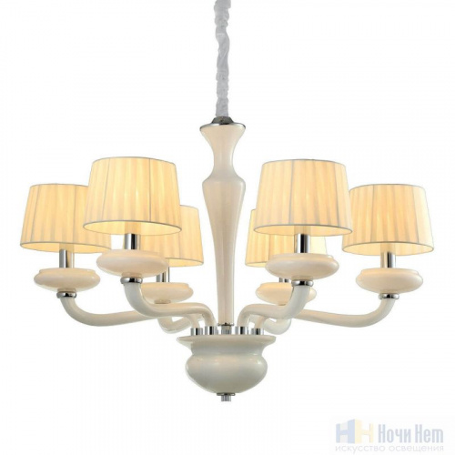 Люстра подвесная Omnilux Stella OML-86003-06, раздел каталога Люстры с абажурами интернет-магазина Ночи Нет