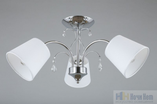 Люстра Omnilux Novello OML-56307-03, раздел каталога Люстры с абажурами интернет-магазина Ночи Нет