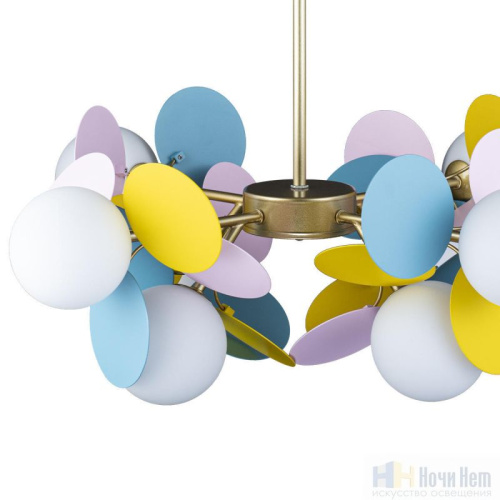 Люстра Loft IT Matisse 10008/8 mult, раздел каталога Люстры с плафонами интернет-магазина Ночи Нет