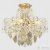 Люстра Crystal Lux ESMIRALDA PL4 GOLD 0523/104, раздел каталога Хрустальные люстры интернет-магазина Ночи Нет
