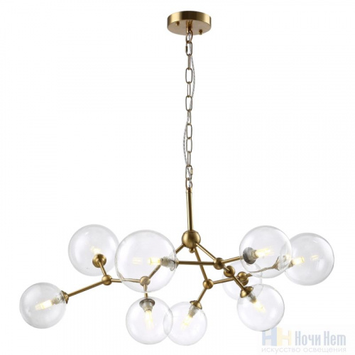 Люстра Crystal Lux Maximo SP9 Bronze, раздел каталога Люстры с плафонами интернет-магазина Ночи Нет