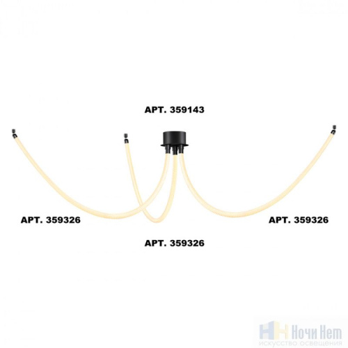 Светильник светодиодный Novotech Ramo 359326, раздел каталога Гибкий неон интернет-магазина Ночи Нет