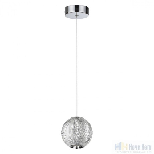 Светильник подвесной Odeon Light Crystal 5007/5LA, раздел каталога Подвесы 1 лампа интернет-магазина Ночи Нет