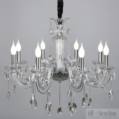 Люстра Omnilux Valledoria OML-70203-08, раздел каталога Хрустальные люстры интернет-магазина Ночи Нет