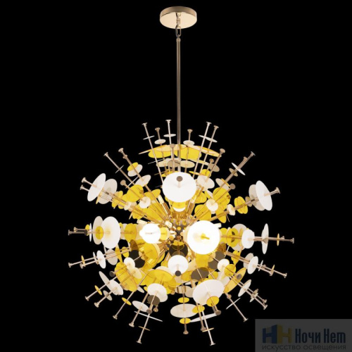 Люстра LOFT IT Avenir 10137/720 Gold, раздел каталога Люстры с плафонами интернет-магазина Ночи Нет