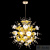 Люстра LOFT IT Avenir 10137/720 Gold, раздел каталога Люстры с плафонами интернет-магазина Ночи Нет